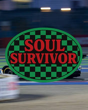 Load image into Gallery viewer, Green Check Soul Survivor T-shirt w/ Hat